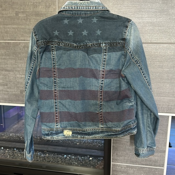 Denim Jacket- Stars and Stripes - Picture 2 of 5